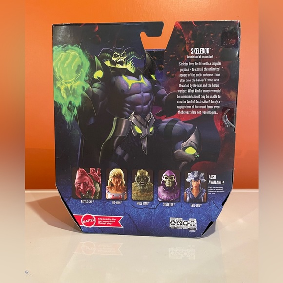 ⚡️Skelegod Masters Of The Universe Recelation BNWT Mattel Netflix 2021 ⚡️ - Picture 2 of 3